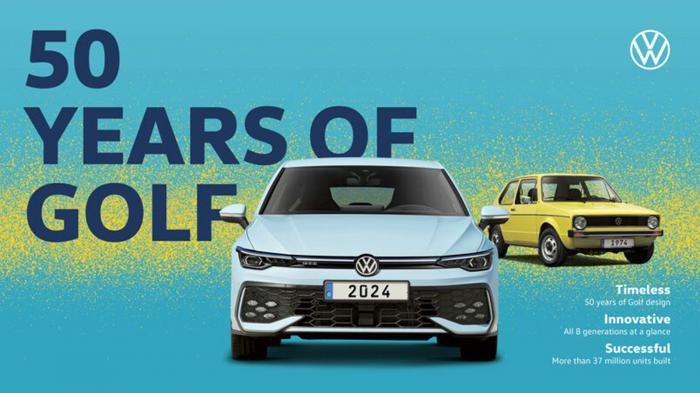 Volkswagen Golf: Ετών 50 και συνεχίζει! 